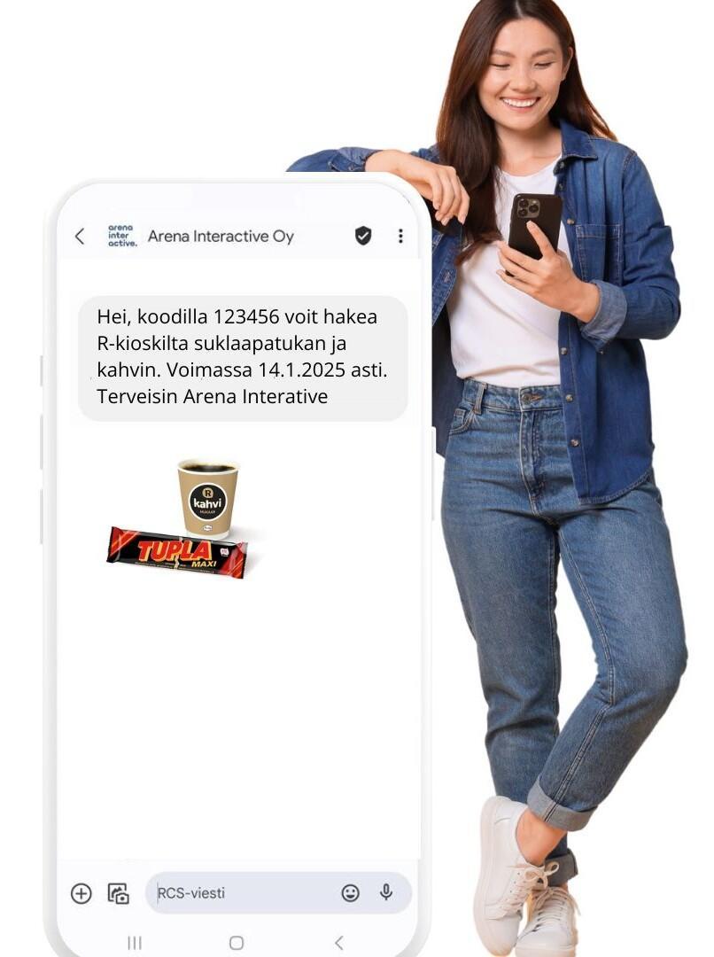 Koodien lähettäminen​