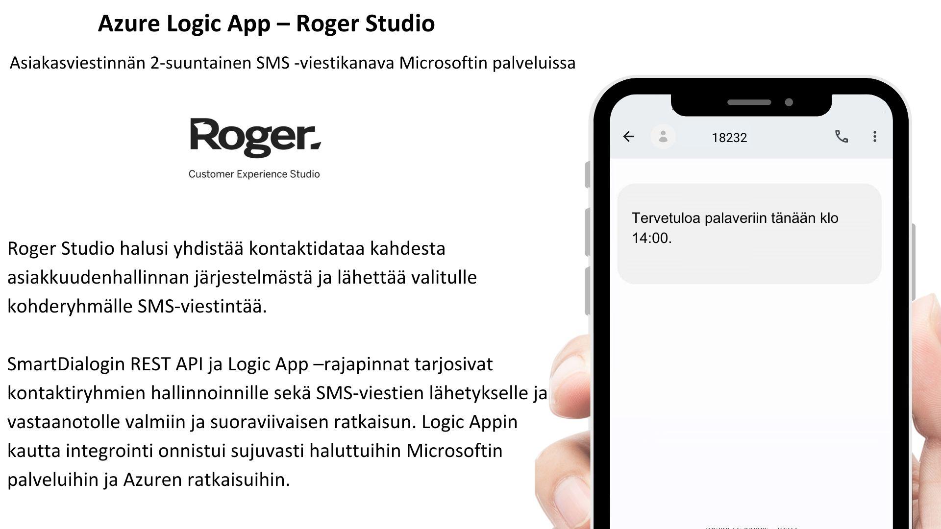 Azure Logic App – Roger Studio
