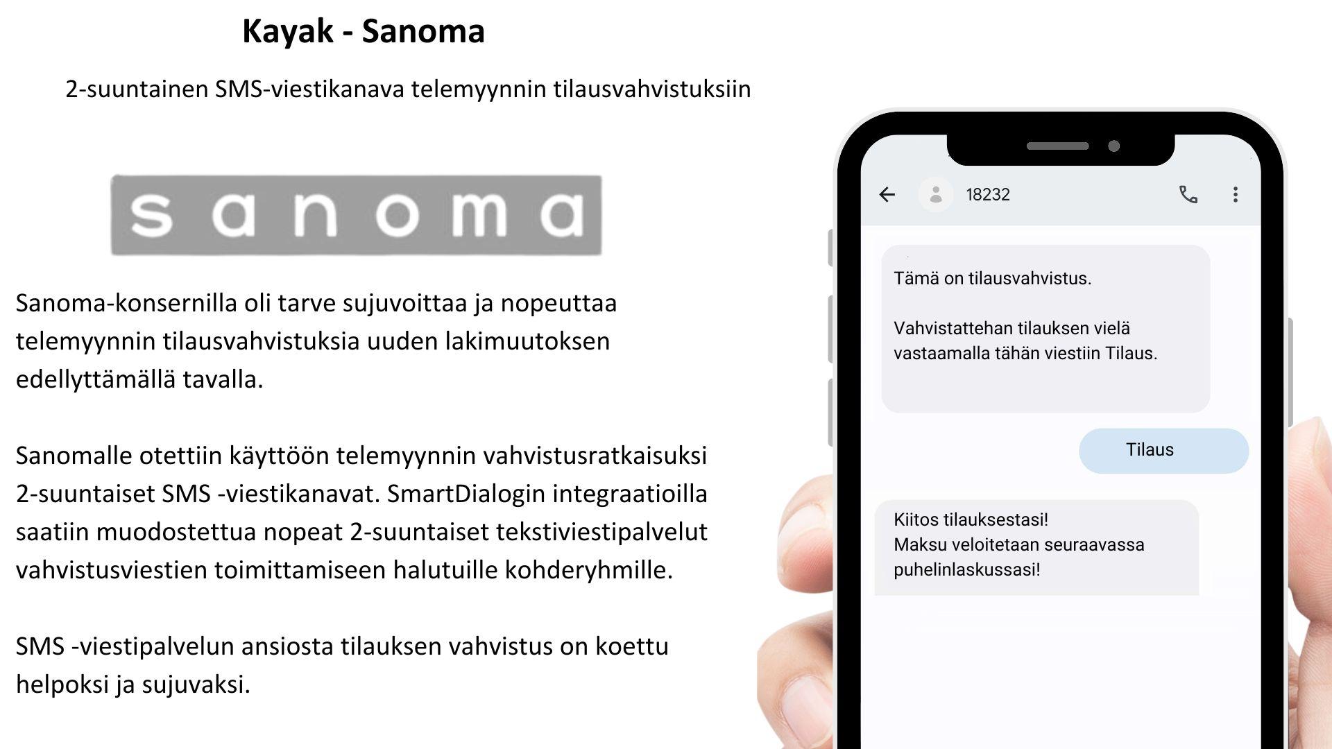 Kayak - Sanoma