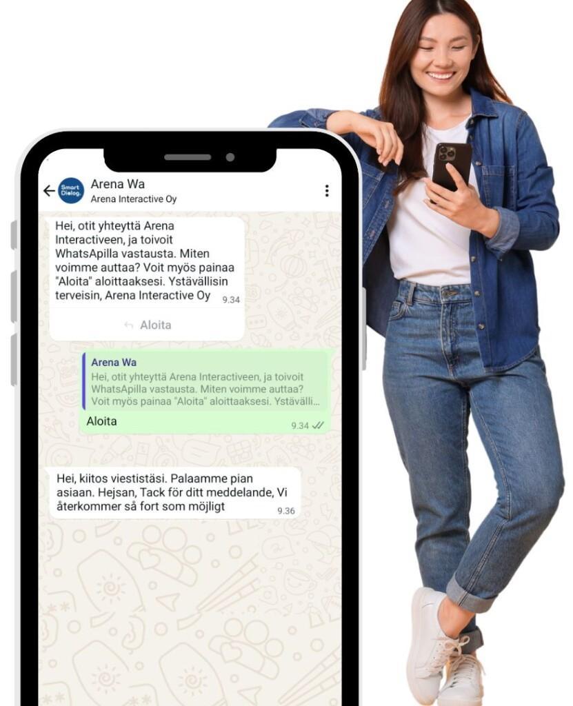 WhatsApp keskustelut