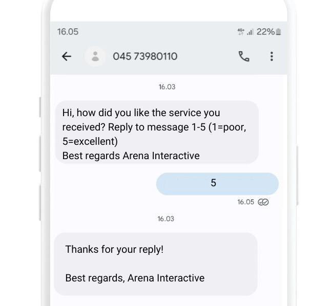 Customer surveys