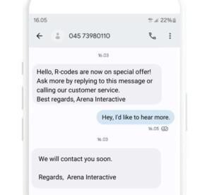 Dialog converstaion