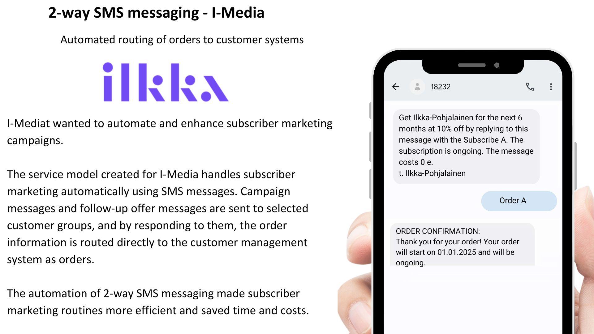 2-way messaging I-Media