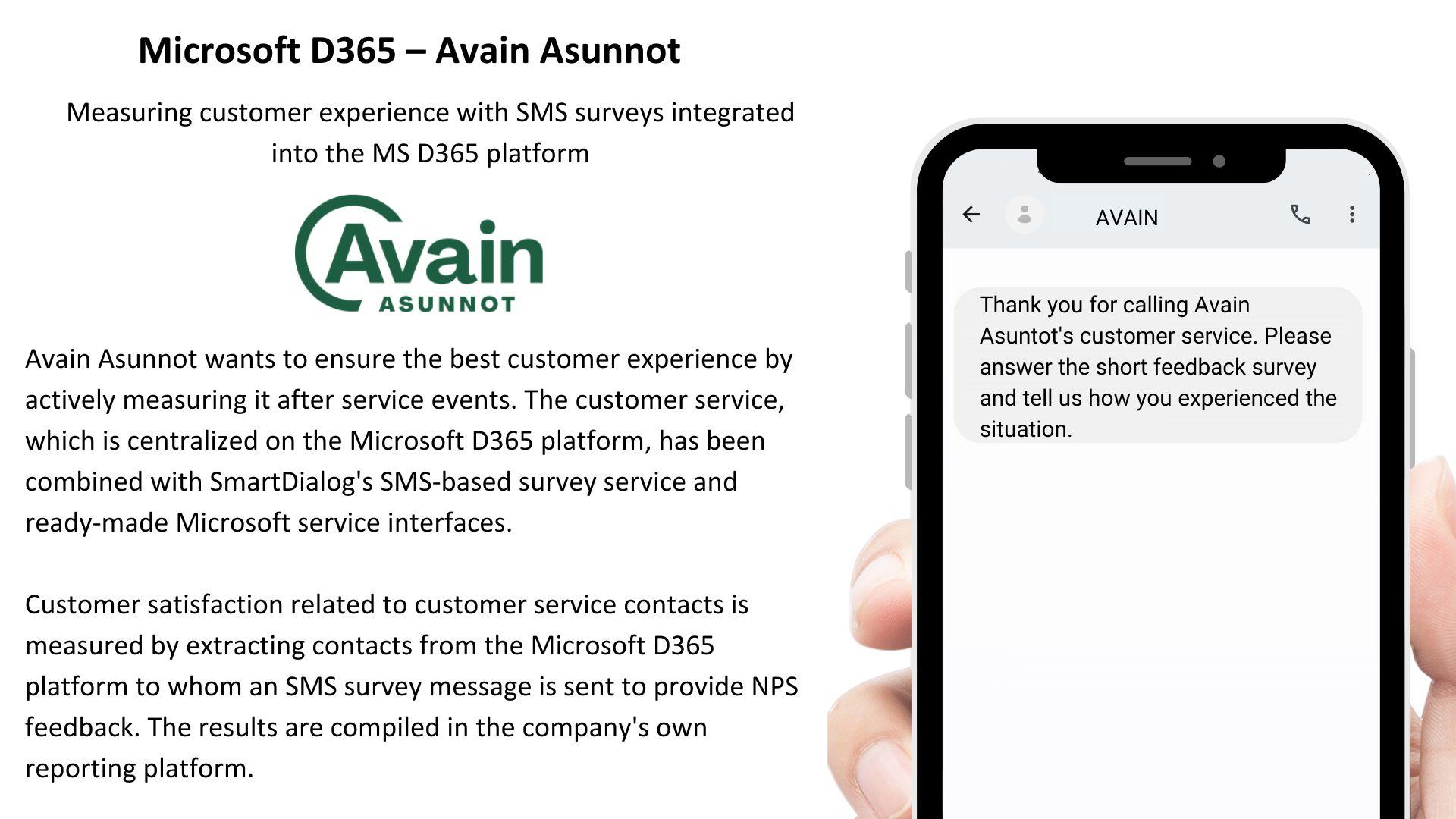 Microsoft D365 – Avain Asunnot