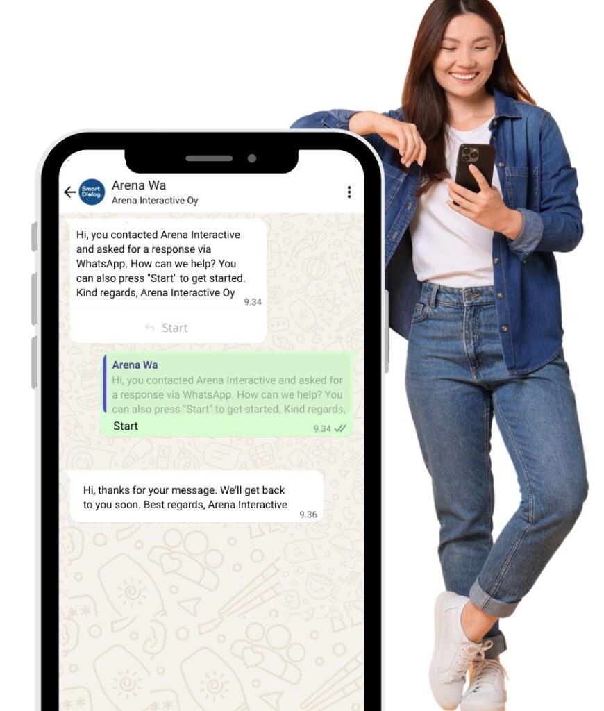 WhatsApp message